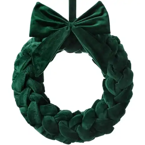 Velvet Christmas Wreath