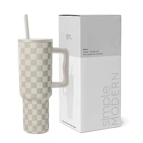 Simple Modern 40 oz Tumbler with Handle and Straw