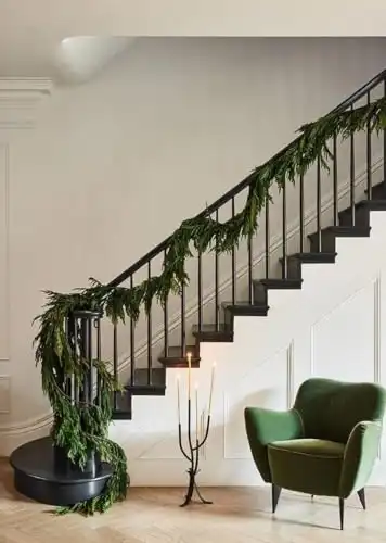 Norfolk Pine Entry/Staircase Garland