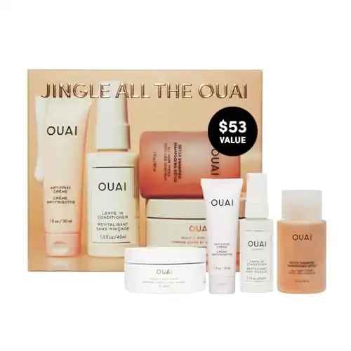 OUAI Jingle All The OUAI Travel Size Gift Set