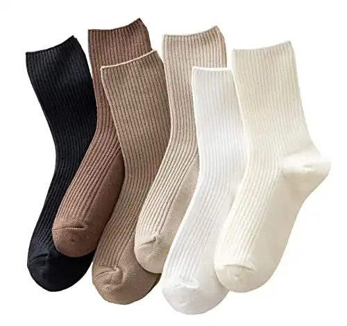 Neutral Cotton Socks