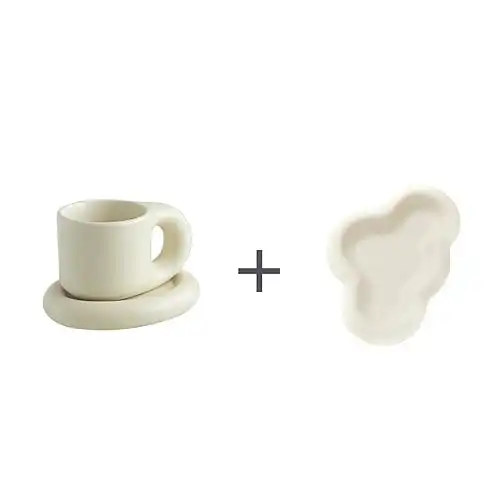 Chubby Funny Coffee Mug & Plate