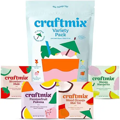 Craftmix Variety Pack, Makes 12 Drinks