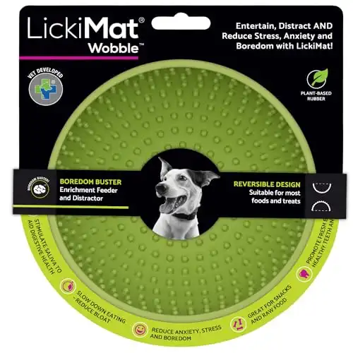 LickiMat Wobble Dog Slow Feeder Bowl