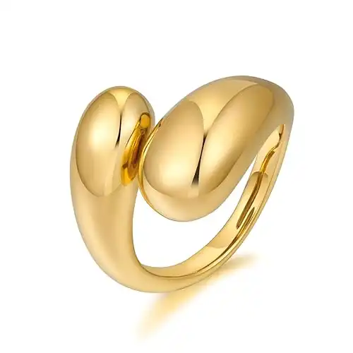 Chunky Open Gold Ring