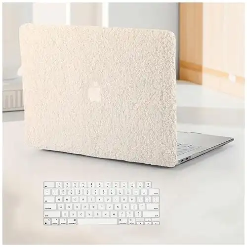 Fur Leather Case&Keyboard Cover for Mac Air