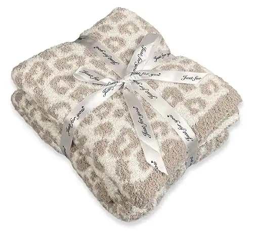 Ultra Soft Leopard Throw