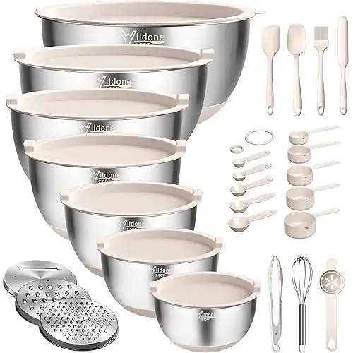 Wildone Mixing Bowls with Airtight Lids