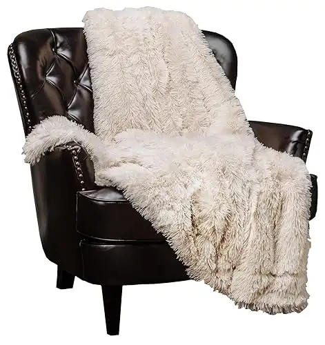 Chanasya Premium Fur Throw Blanket