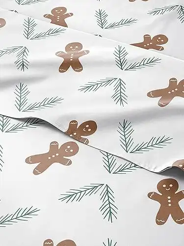 King Christmas Gingerbread Sheet Set