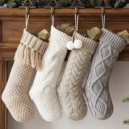 Christmas Stockings: 4 Pack