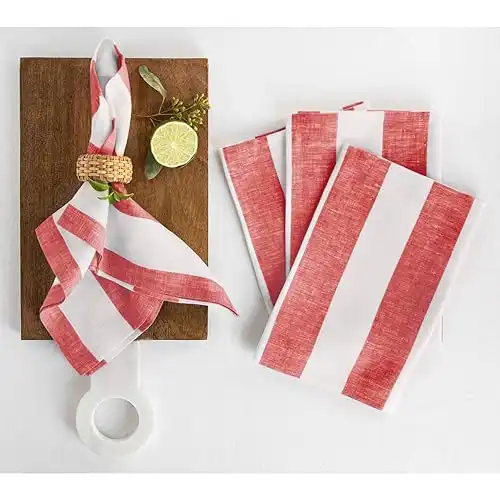 Linen Napkins Set of 4