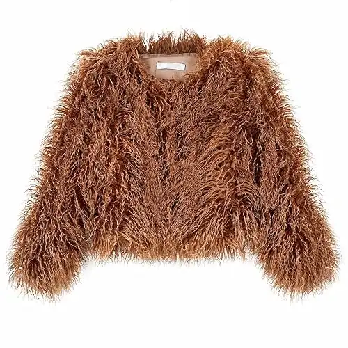 Faux Fur Outwear Coat