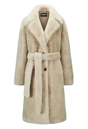 Fur Thickened Fuzzy Long Winter Coat